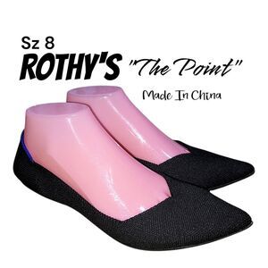 Rothy's Elegant Black Women's Flats